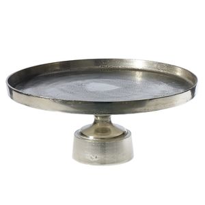 Bandeja redonda única, florero, soporte de pastel de aluminio hecho a mano para decoración de fiesta de Navidad, florero de cuenco de flores de nuevo estilo - Product Image 1