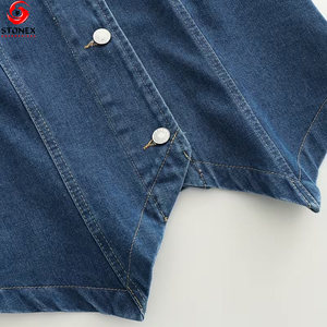 Vaqueros Vintage para Mujer, Ecológicos, de Primera Calidad, con Cierre de Botón, Bolsillo, Personalizables, Precio de Fábrica, MOQ Bajo - Product Image 6