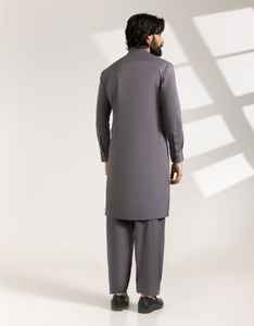 Vente en gros de vêtements pour hommes Salwar Kameez Pakistanais multicolore haute qualité coupe ajustée extensible Kurta Salwar pour la fête - Product Image 4