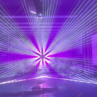 Laser de scène d'animation RGB 3W pour DJ, discothèque, spectacle, KTV, Knight Party DMX ILDA
