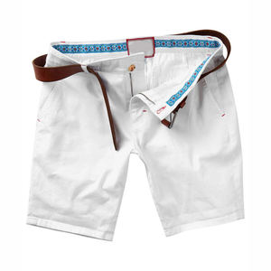 Premium <b>Men's</b> Casual <b>Shorts</b> 100% Cotton Solid High Waist <b>Lightweight</b> Breathable Eco-Friendly Comfortable Fit Stylish Outfits - Product Image 1