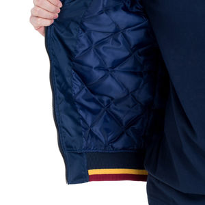 Men's High Quality Water-Resistant Canvas Hooded Puffer <b>Jacket</b> Lightweight <b>Packable</b> Zipper Closure Long Business Casual Winter - Product Image 5