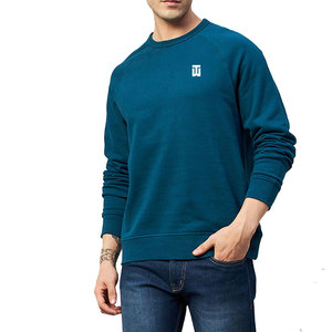 เสื้อสเวตเชิ้ตผู้ชายทรงปกติขายดี ผ้าฝ้าย 100% สีพื้น ปักโลโก้ได้ น้ำหนัก 300 กรัม ต้านเชื้อแบคทีเรีย ใส่สบายสำหรับฤดูหนาว สไตล์ลำลอง - Product Image 5