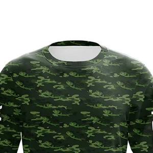 Jersey de pesca de manga larga ligero de alta calidad para hombres, diseño impreso personalizado, sublimación de invierno sólida transpirable personalizada - Product Image 2