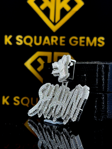 ชื่อนำโชคที่กำหนดเองหรือจี้ฮิปฮอปตัวอักษรจี้เสน่ห์จี้ผู้ชายและผู้หญิงเครื่องประดับฮิปฮอปน้ำแข็งออกของขวัญสำหรับเธอ - Product Image 3