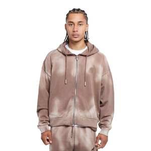 Sweat à capuche d'hiver délavé tendance de qualité supérieure – Tenue décontractée et élégante pour tous les jours, streetwear durable et stylé - Product Image 5