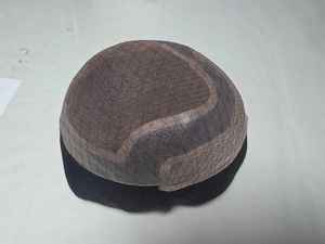 Taz Hair Men's Kinky Straight Deep Wave Water Wave Styles Peluca tupé hecha de cabello Remy indio y cabello humano de Bangladesh - Product Image 5