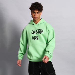 ผู้ผลิตเสื้อฮู้ดดี้แบบสั่งทำพิเศษ ผ้าฝ้าย 100% สำหรับฤดูหนาว ทรงครอป พิมพ์ลาย DTG คุณภาพสูง ย้อมสีพื้น พิมพ์ลายทั่วตัว พร้อมโลโก้สั่งทำ - Product Image 1