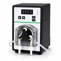 Pompe de drainage péristaltique HD pour analyseur de qualité de l'eau CEMS |   Pompe doseuse de laboratoire en aluminium + acier inoxydable Thomas SR25/YZ25