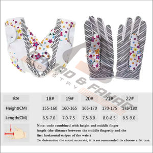 Guante de golf de la mejor calidad al por mayor cuero de oveja completo logotipo personalizado guante de golf de color blanco mano izquierda para hombres y mujeres - Product Image 6