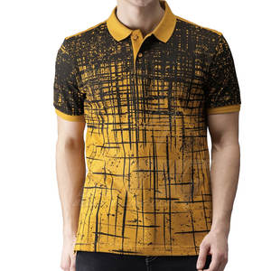 เสื้อยืดโปโลแขนสั้นสำหรับผู้ชายเสื้อโปโลเสื้อยืดใส่ตามท้องถนนออกแบบโลโก้ได้ตามต้องการ - Product Image 1