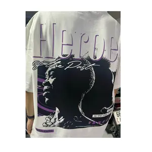 Camiseta de gran tamaño de alta calidad de secado rápido 240-320 Gms Tipo de material Premium de punto con patrón impreso - Product Image 1