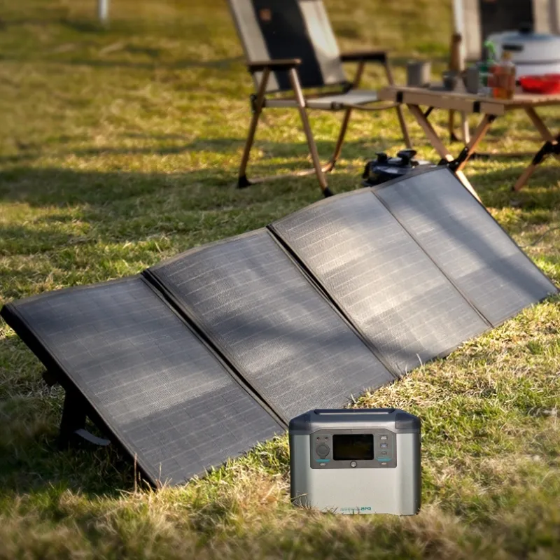 Có thể gập lại di động năng lượng mặt trời bảng điều khiển 160W sạc mono có thể gập lại bảng điều khiển năng lượng mặt trời 300W 100W