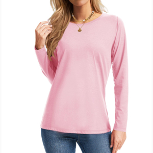 Camiseta Casual de Verano para Mujer, 100% Algodón, Manga Corta, Cuello en V, Secado Rápido, Transpirable - Product Image 1