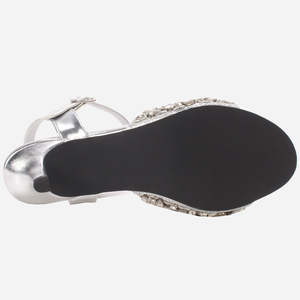 Sandales de mariage HARVA pour femmes, ornées de cristaux - Product Image 5