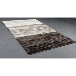 Handmade Cowhide Rectangular <b>Abstract</b> <b>Rug</b> for Living Room Bedroom Hallway Hotel - Product Image 6