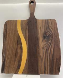 Planche à fromage en résine UNIQUE Planches à découper en résine de bois Planche à découper en bois d'acacia naturel avec utilisation de cuisine personnalisée - Product Image 6