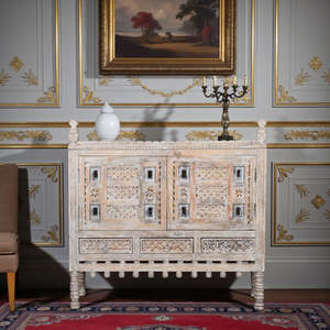 Handmade <b>Rustic</b> Wooden DAMCHIYAN Living Room Furniture - Product Image 2