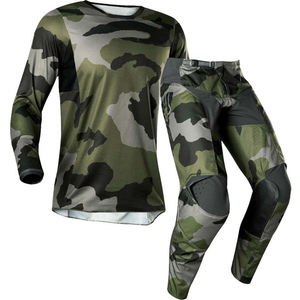 Combinaison de motocross pour hommes Flex Fit Enterprises, uniforme de moto, équipement de conduite sur route, ensemble de vêtements de course, % polyester anti-UV - Product Image 2
