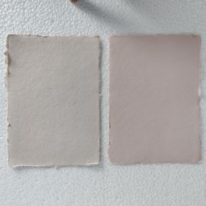 ผ้าฝ้ายขอบผ้าขี้ริ้วแฮนด์เมดแผ่นกระดาษสีพาสเทลเหมาะสำหรับการประดิษฐ์ตัวอักษรและศิลปินออกแบบได้ตามต้องการ - Product Image 4