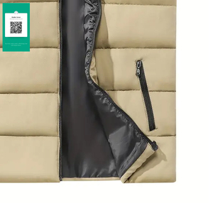 Gilet matelassé personnalisé de qualité supérieure pour hommes, veste sans manches à col montant pour la saison d'hiver, vente en gros de dernière conception de meilleure qualité - Product Image 6
