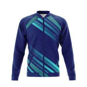 Vestes de rugby classiques, poignets en tricot côtelé traditionnels, vêtements de sport confortables en polyester doux - Product Image 1