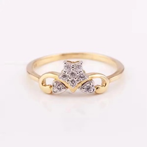 Anillo minimalista chapado en oro amarillo de 18 quilates de estilo clásico para aniversario o promesa de fabricante de Tailandia para fiestas - Product Image 2