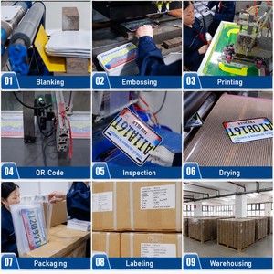 Placa de Matrícula de Aluminio para Automóvil, Reflectante, Sublimable, con Grabado Africano Personalizado, para Licitaciones Gubernamentales - Product Image 5