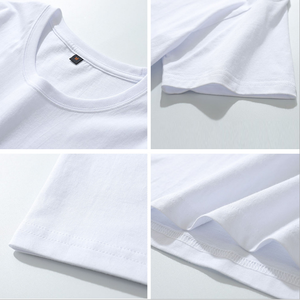 T-shirt à manches courtes d'été 100% coton de couleurs assorties T-shirt imprimé de logo personnalisé pour femmes T-shirt pour hommes Vente en gros - Product Image 6