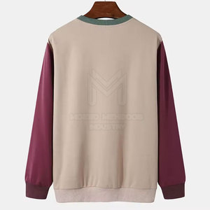 เสื้อกันหนาวแฟชั่นสำหรับผู้ชายไซส์ใหญ่พิเศษผ้าโพลีเอสเตอร์/ ผ้าฝ้ายปรับสีได้ - Product Image 2
