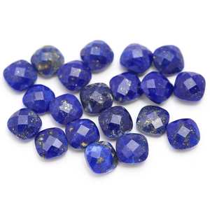 คุณภาพสูง100% Lapis Lazuli Cabochon หินหยกเกรดชั้นนำฟรีไซส์หลวมสำหรับทำเครื่องประดับ - Product Image 1