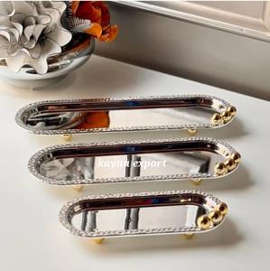 Artesanía India, Diseño Martillado Hecho a Mano, Metal de Aleación Personalizado, Niquelado, Pulido, Moderno, Decorativo, para Comida, Ramadán, Bodas - Product Image 3