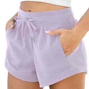 <b>Women</b> Casual Cotton <b>Board</b> <b>Shorts</b> Mid Waist Regular Fit Breathable Quick Dry Summer Sporty Everyday Comfortable Fashion Clothing - Product Image 1