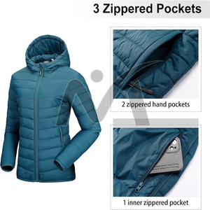 Veste pour femme à la mode-Vêtements d'extérieur surdimensionnés et en peluche avec fermeture à glissière, ultra-doux et chaud, parfait pour les tenues d'hiver - Product Image 4