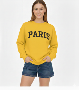 Sudadera de Forro Polar con Cuello Alto para Mujer, Personalizable con Logotipo, al por Mayor, Estilo Universitario, de Alta Calidad, para Otoño e Invierno - Product Image 1