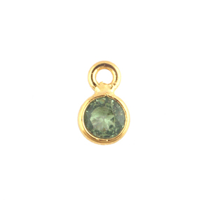 เครื่องประดับควอตซ์ Apatite ทรงกลมเหลี่ยมเพชรพลอย,ตัวเชื่อมต่อเครื่องประดับชุบทองตัวเชื่อมต่อ Diy เสน่ห์20ชิ้น - Product Image 3