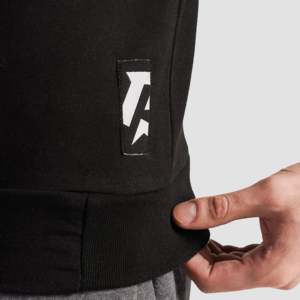 Sudadera GAI Prime Premium Negra XL con Capucha Tejida y Patrón de Araña Bordado en 3D, Impresión en Serigrafía y Silicona - Product Image 5