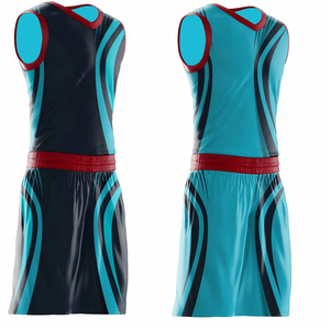 Vêtements de basket-ball personnalisés de haute qualité, uniforme de basket-ball respirant, équipement de basket-ball réversible, conception à double jeu - Product Image 6