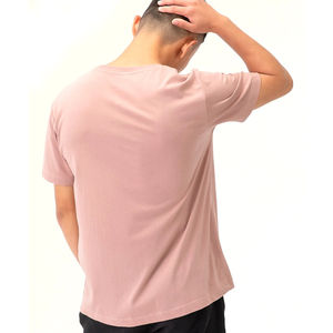 Camiseta personalizable 100% de algodón orgánico para hombre, camiseta de manga corta de gran tamaño estilo Hip Hop, camisetas de algodón orgánico hechas a medida - Product Image 2