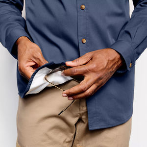 Camisas tácticas para hombres al aire libre casual manga larga botón Arriba fino transpirable caza trabajo suelto bolsillos en el pecho/camisas de caza - Product Image 6