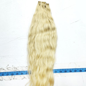 Cabello Indio Virgen Natural de Alta Calidad con Rizo Profundo, Cabello Remy Virgen 1005 Sin Procesar al por Mayor, Trama Doble a Máquina - Product Image 1