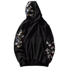 Hombres pulóver básico bordado sudaderas con capucha calidad superior nuevo diseño 100% algodón sudaderas con capucha para hombres - Product Image 5