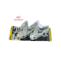 Clips de bâche multifonctionnels réglables en plastique gris en forme de requin OEM/ODM pour le camping, la randonnée, l'escalade, les pique-niques, les barbecues et les tentes