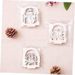 2pcs Wooden <b>Candle</b> <b>Holders</b> <b>Candle</b> Display Rack Desktop Adornment Wooden <b>Tealight</b> <b>Candle</b> <b>Holders</b> <b>Tealight</b> <b>Holder</b> Candlestick Desk - Product Image 4