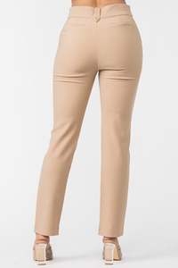 Pantalons chino décontractés slim fit pour femmes, design extensible confortable, respirant, vêtements de travail, pantalons élégants de fournisseur BD - Product Image 4