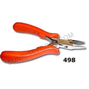 Alicates de Punta Plana de 5 Pulgadas con Agarre Cómodo, Herramientas para Hacer Joyas - Product Image 1