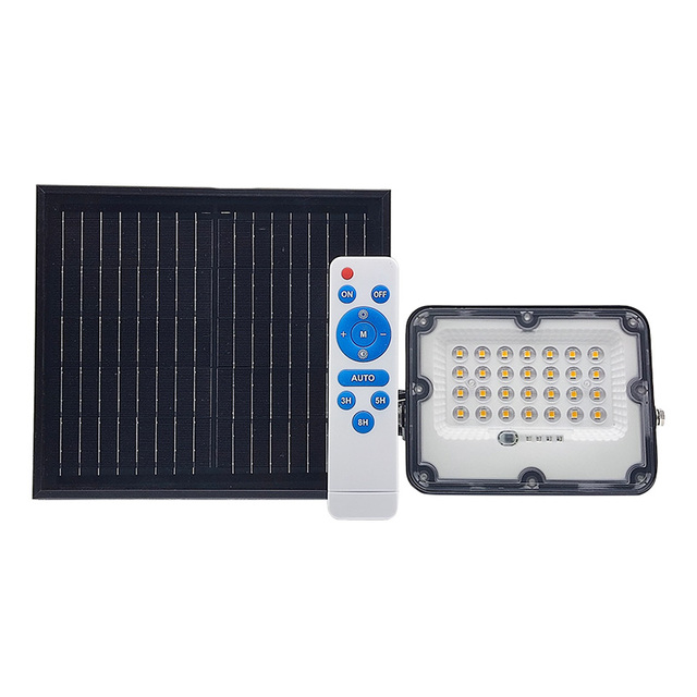 30W Mini Outdoor Aluminium LED Garden Flood Light IP65 Rated Projector Solar Lamp