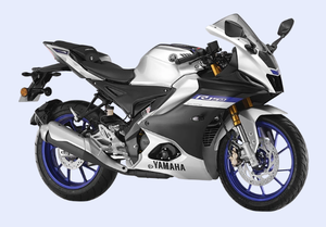 รถจักรยานยนต์ R15M BSVI OBD2โลหะสีเทาจากอินเดีย - Product Image 3