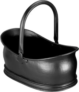 Calentador de Exterior para Barbacoa con Cubeta para Carbón, de Hierro con Recubrimiento de Polvo Negro, Forma Ovalada, Modelo 25002, Precio de Fábrica, Superventas - Product Image 3