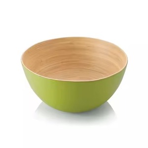 Vajilla de Madera con Estampado Esmaltado, Apta para Alimentos, Tazón para Servir Alimentos, Tazón de Madera Hecho a Mano para Servir Frutos Secos - Product Image 5